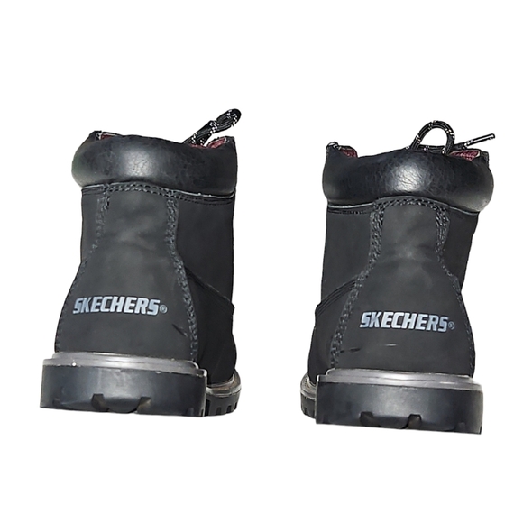 Sketcher's Boys Mecca Boots Black Size 2.5 - Picture 6 of 10